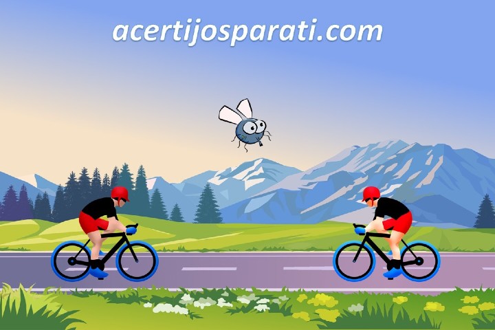 Acertijo #22 de Acertijos Para Ti: Los dos ciclistas